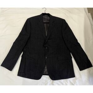 Ralph Lauren Black Blazer  Size 44R 100%Wool